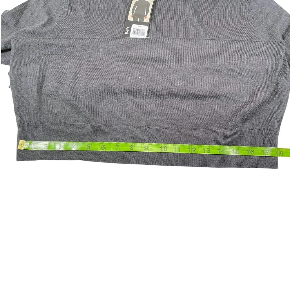 Banana Republic M Charcoal Grey Merino Wool Crewneck Sweater Minimalist‎ Preppy